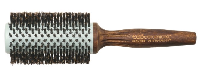 OLIVIA GARDEN ECOCERAMIC XL BOAR BRUSH 46MM