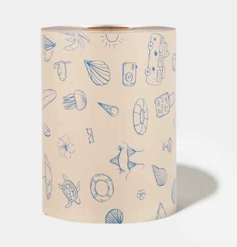 FRAMAR BEACH BUM FEUILLE PAPIER ALUM GAUFRE MOYEN 320PI