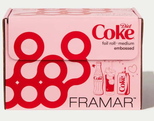 FRAMAR DIET COKE POP UP FOIL  500 SHEETS 5 X 11