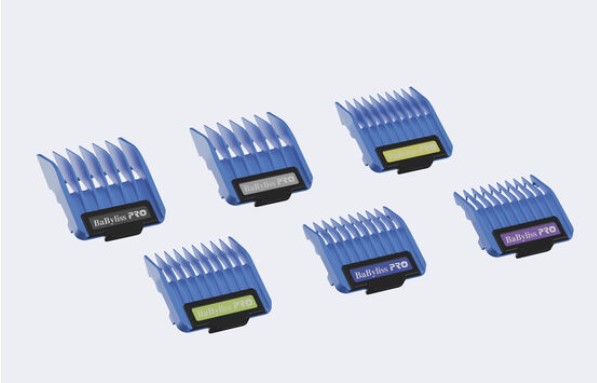 BABYLISSPRO ENSEMBLE 6 GUIDES DE TONDEUSE MAGNÉTIQUES DE HAUTE PRECISION