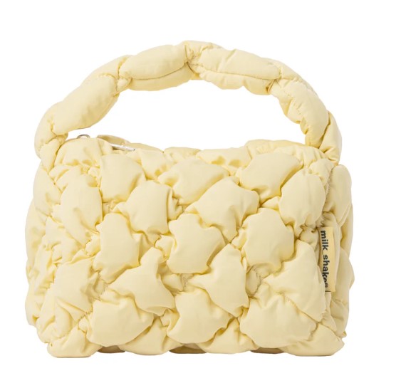 MILKSHAKE MINI YELLOW PUFFER BAG