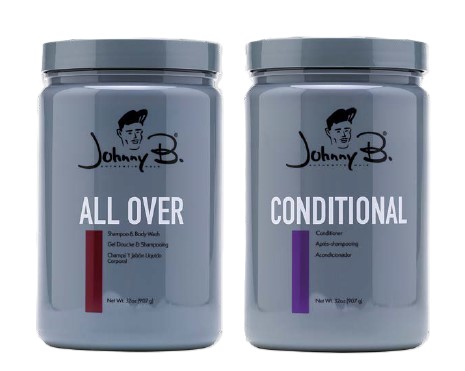 JOHNNY B DUO LITRE SHAMPOOING ET REVITALISANT
