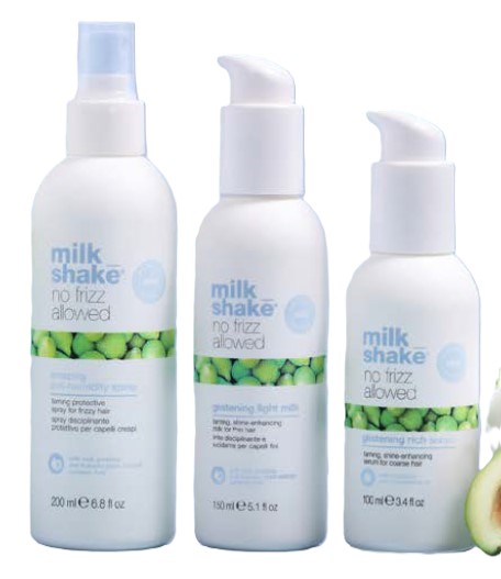 NO FRIZZ ALLOWED MILKSHAKE THE ANTI-FRIZZ TRIO + BONUS GIFTS