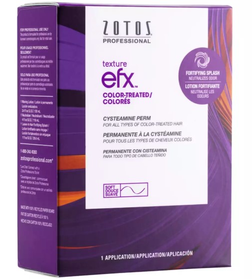 ZOTOS PERMANENTE TEXTURE EFX COLOR/TREATED