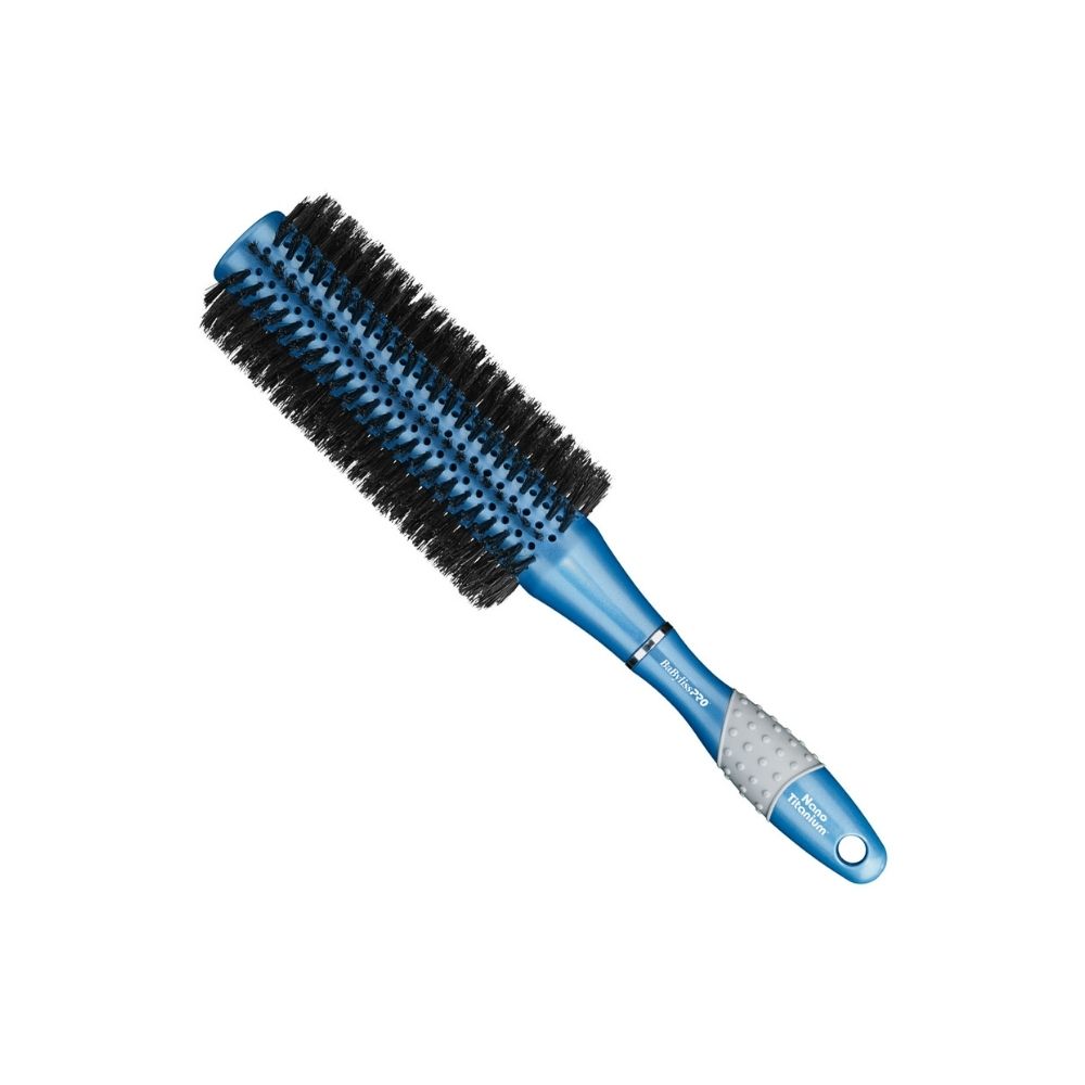 BABYLISSPRO NANO TITANIUM NYLON/BOAR BRUSH 32MM