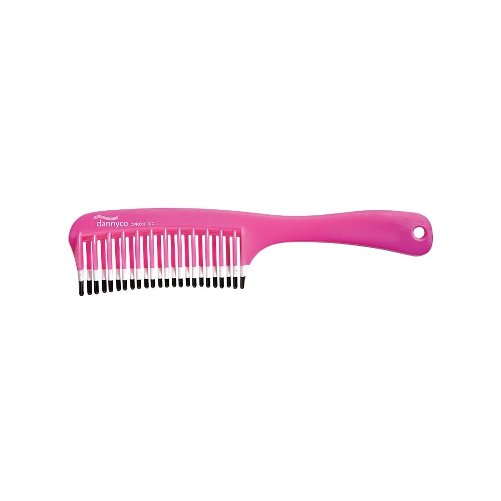 DANNYCO PINK ULTRA-SMOOTH LARGE DETANGLING COMB