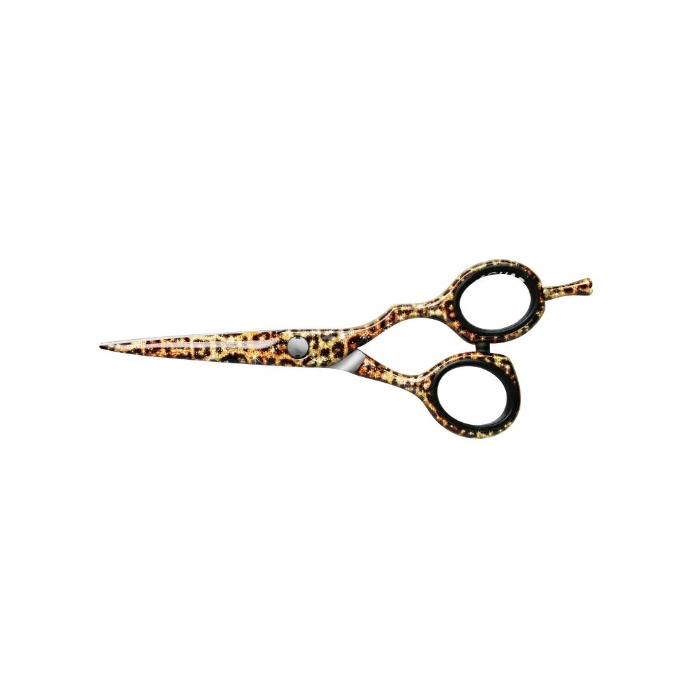 JAGUAR WILDCAT PATTERN OFFSET HANDLE SHEARS 5.5"