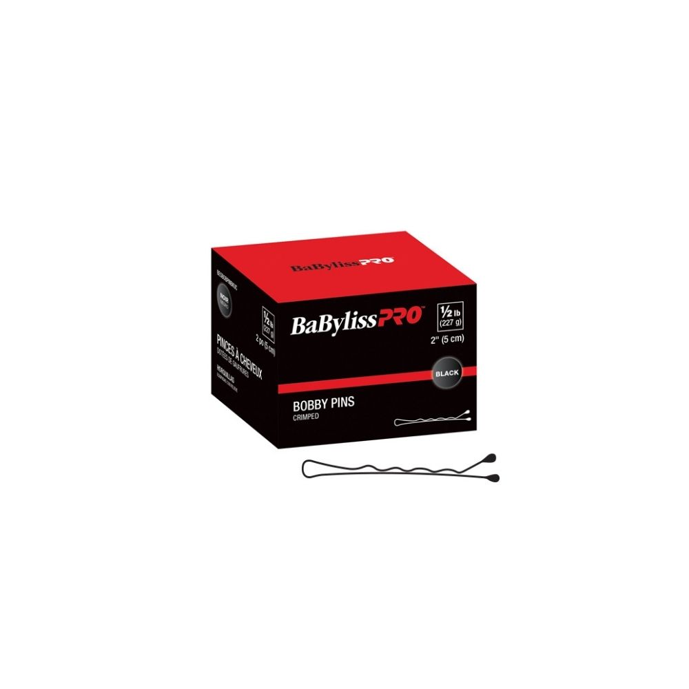 BABYLISSPRO BOBBY PINS BLACK 2'' 0.5LBS