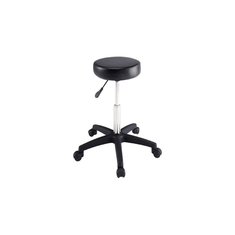 BABYLISSPRO BLACK ROUND SEAT STOOL