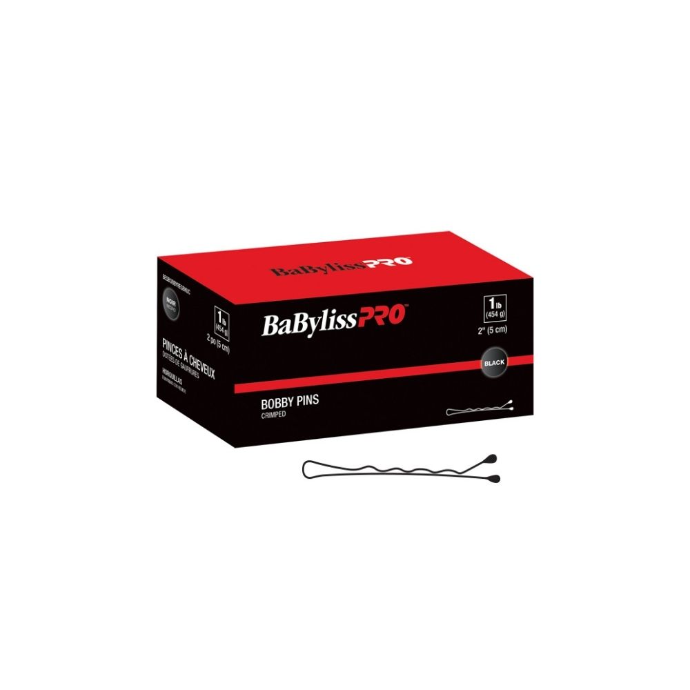 BABYLISSPRO BOBBY PINS BRUN 2PO 1LB