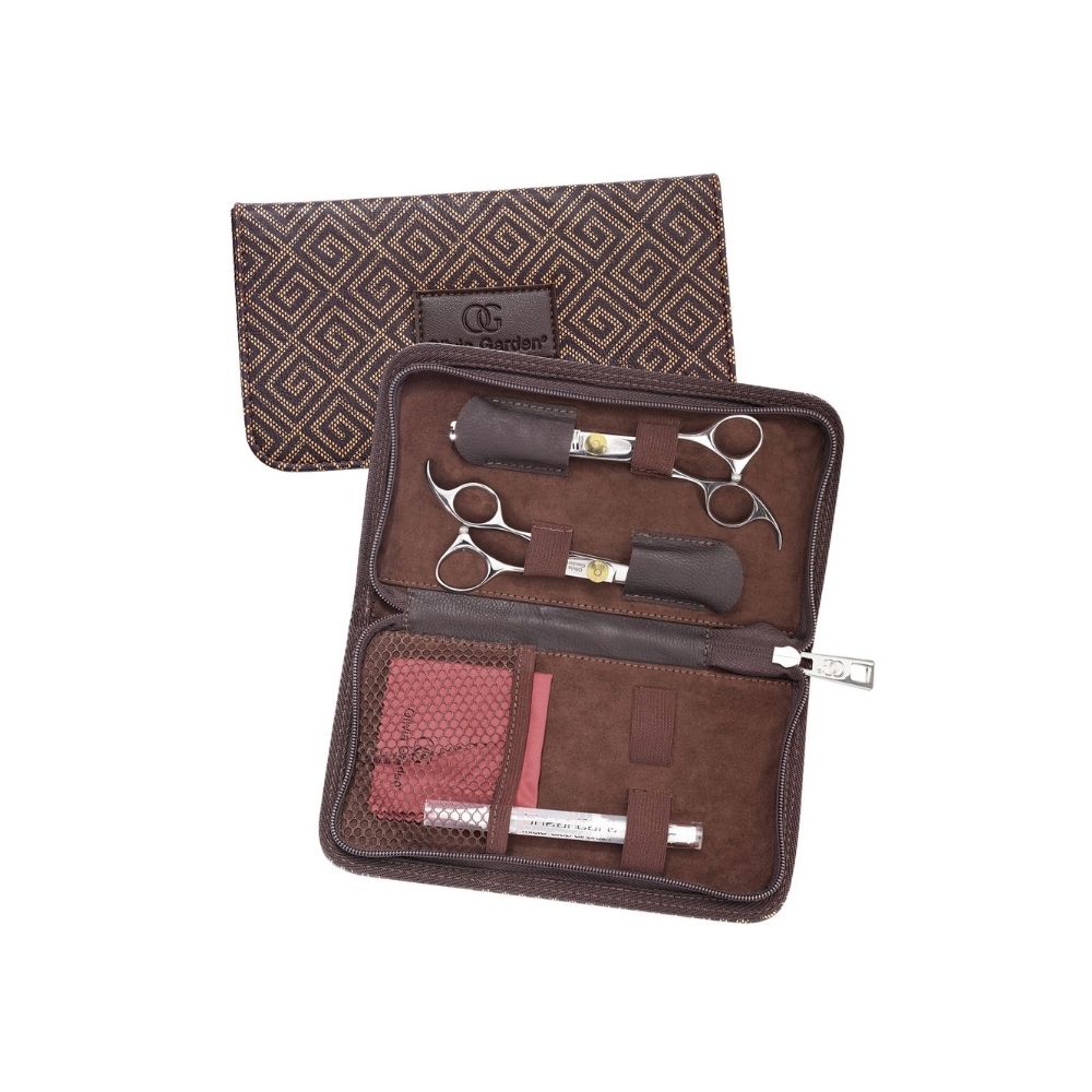 OLIVIA GARDEN SILKCUT 5IN SHEAR CASE DEAL LEFT HAN