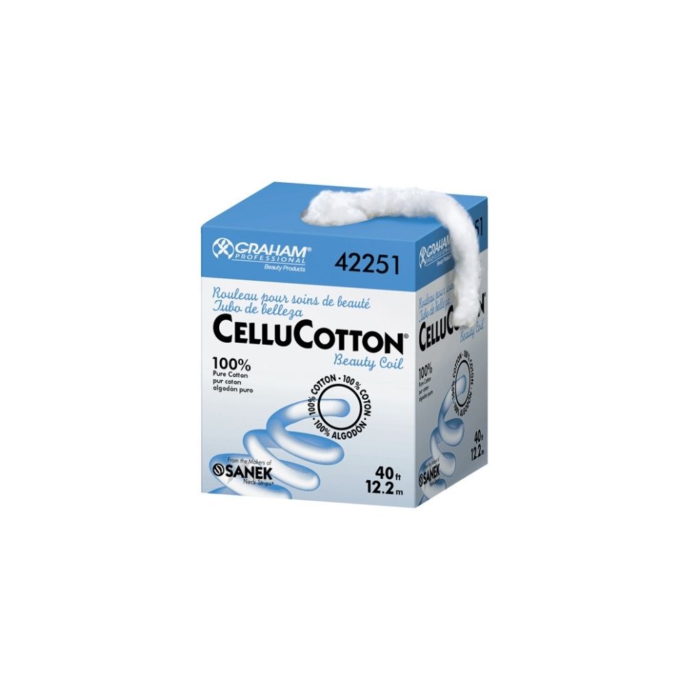 GRAHAM BEAUTY CELLUCOTTON ROULEAU PUR COTON 40PI