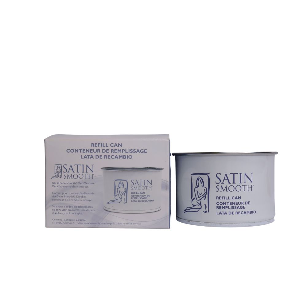 SATIN SMOOTH CONTENANT VIDE EN METAL PR CIRE