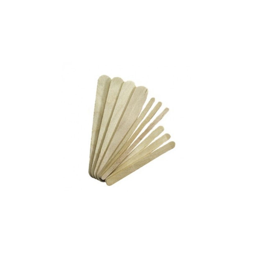 SATIN SMOOTH WOOD APPLICATOR FOR WAX SMALL BOX100