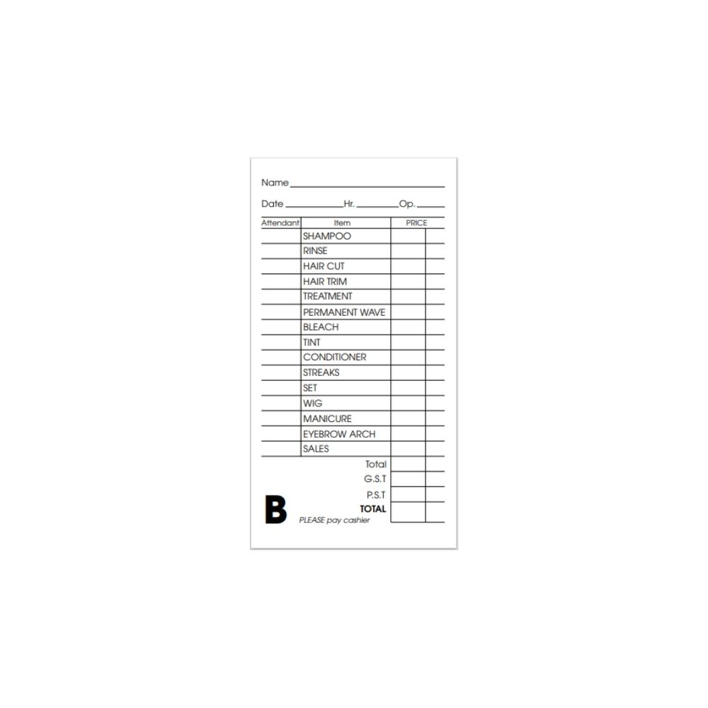 CAPILEX PADS DE FACTURE #372F-B PQT10