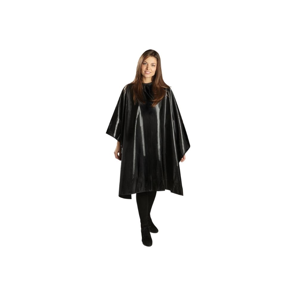 BABYLISSPRO BLACK DELUXE XLARGE WATERPROOF CAPE