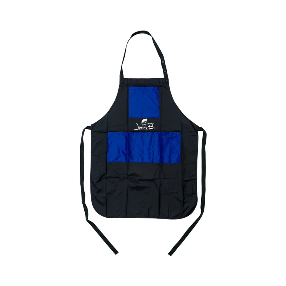 JOHNNY B BLUE AND BLACK APRON