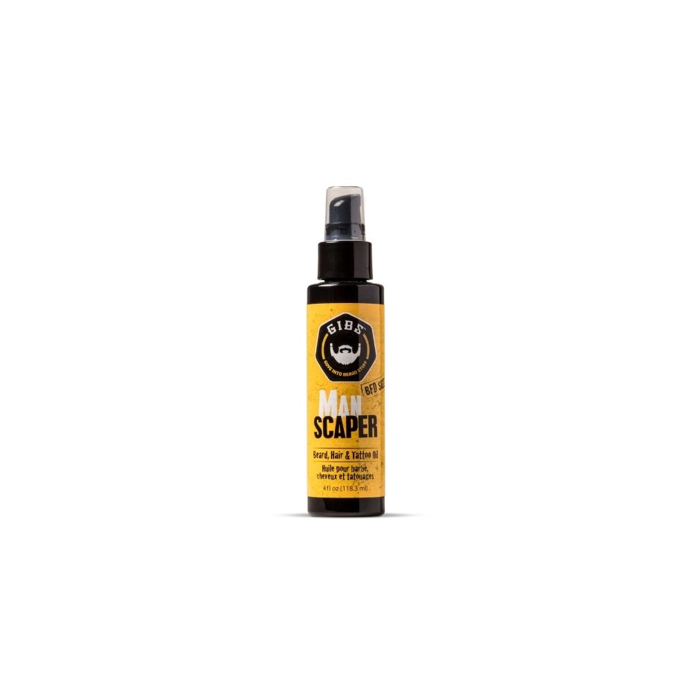 GIBS MANSCAPER BEARD HAIR & TATTOO OIL 118ML