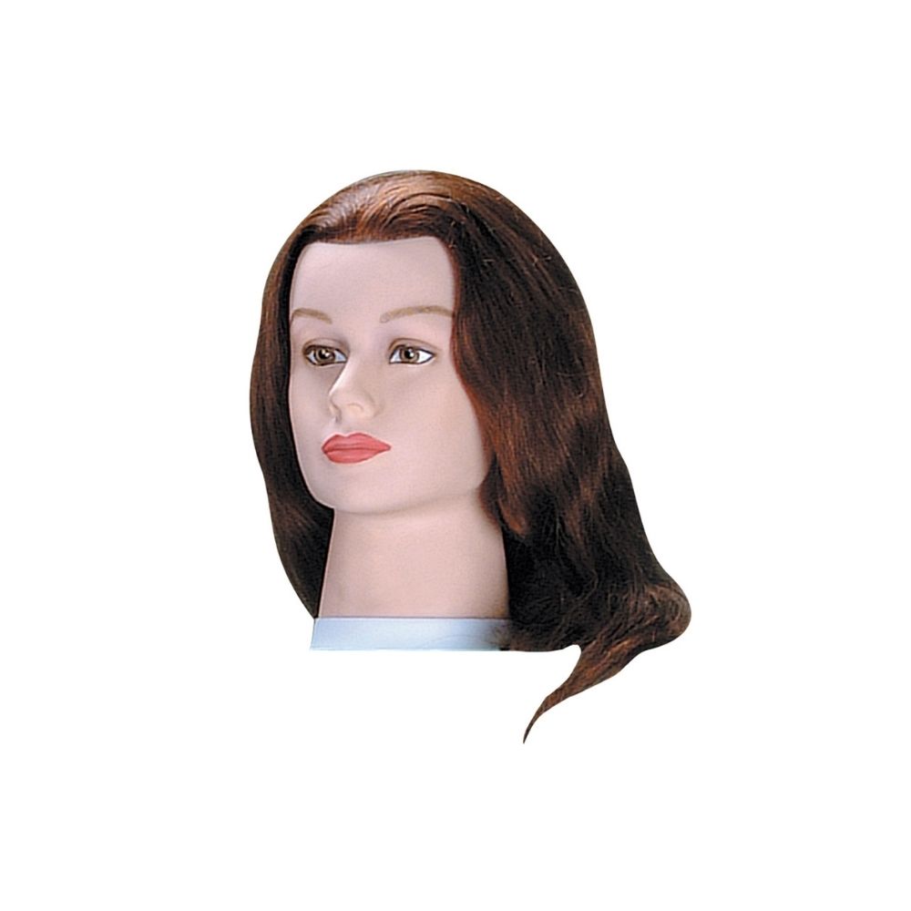 BABYLISSPRO DELUXE MANNEQUIN BROWN HAIR 18''