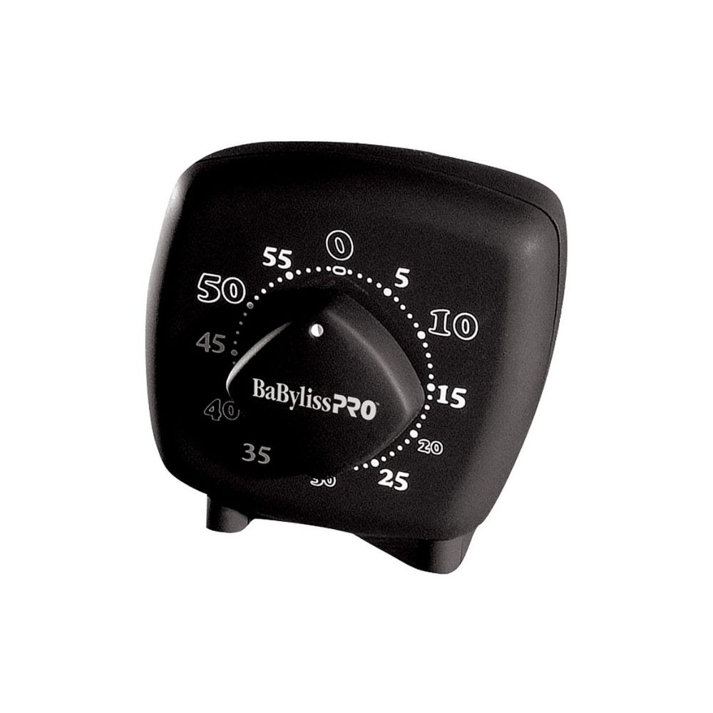 BABYLISSPRO BLACK SQUARE MECHANICAL TIMER 60 MIN