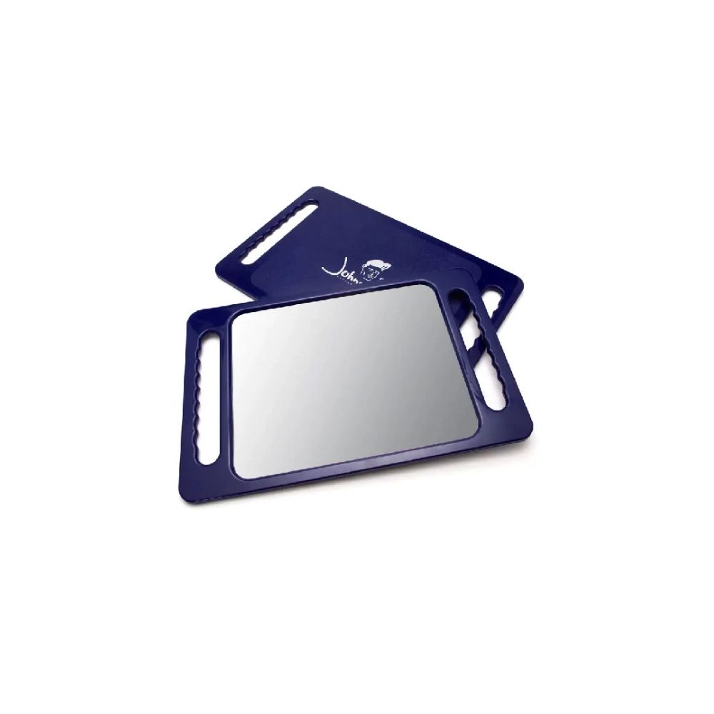 JOHNNY B MIROIR BLEU A POIGNEES