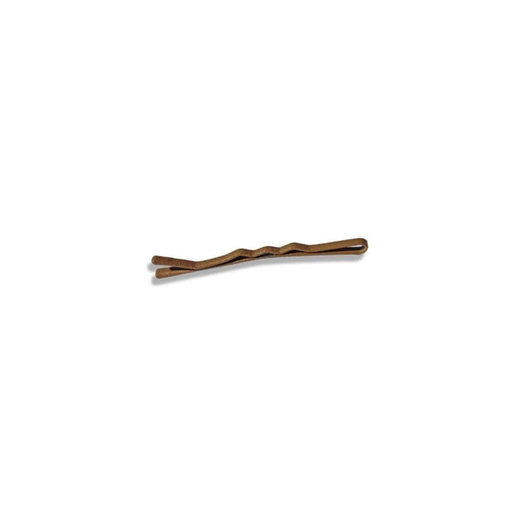 FLAIR NON-SLIP BOBBY PINS BROWN 152B 2" REG 1/2 LB