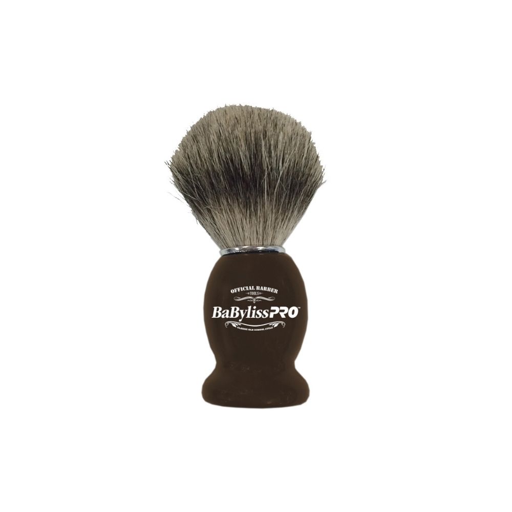 BABYLISSPRO SHAVING BRUSH 100% BADGER HAIR BRISTLE