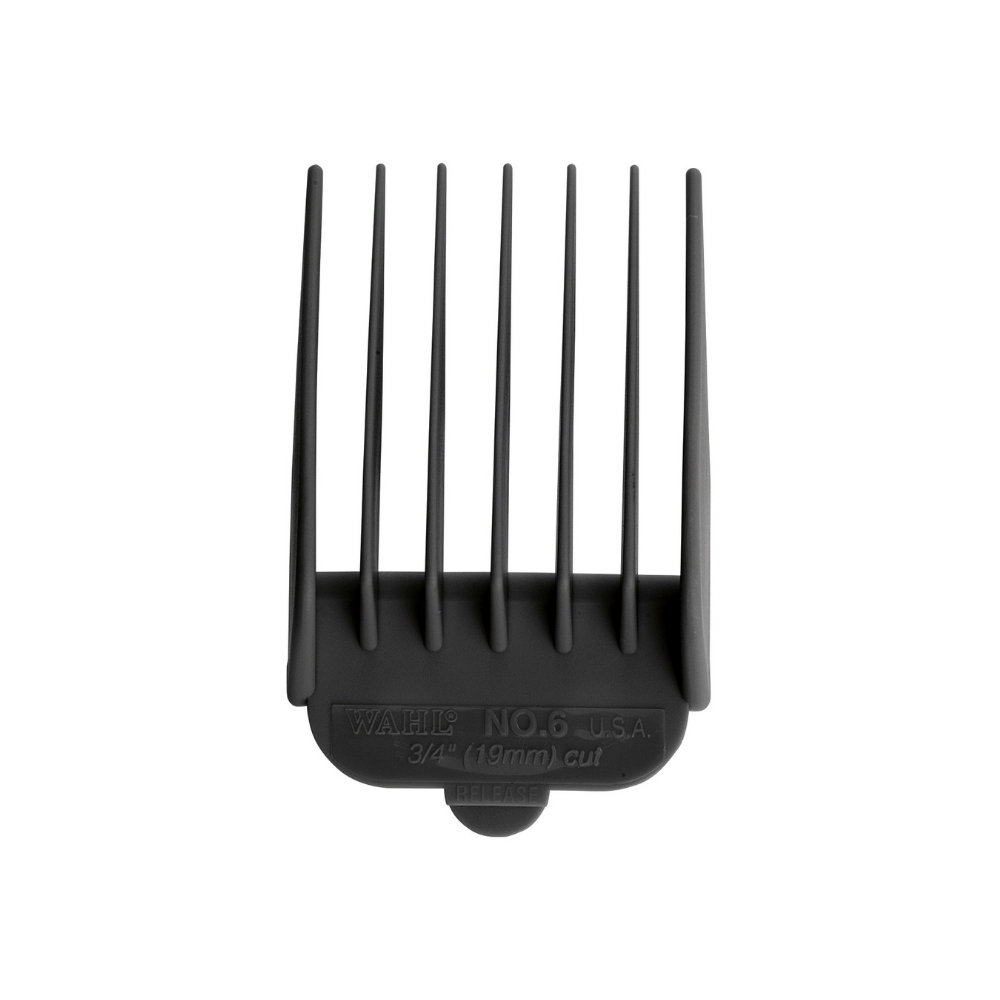 WAHL INDIVIDUAL BLACK GUIDE COMB 6 (3/4 IN-19MM)