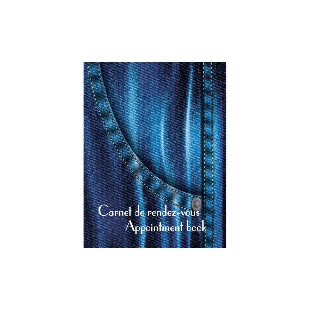 CAPILEX 6 COLUMS JEANS COVER APPOINTEMENT BOOK 6X9