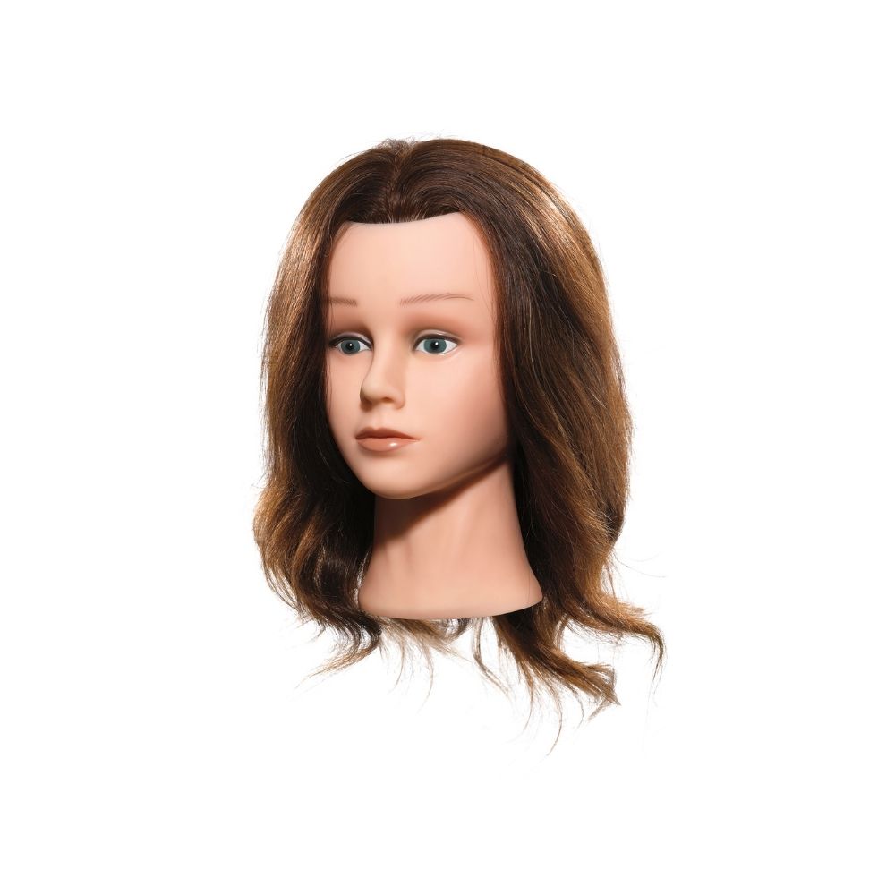 BABYLISSPRO ECONO STAND. MANNEQUIN BROWN HAIR 12IN