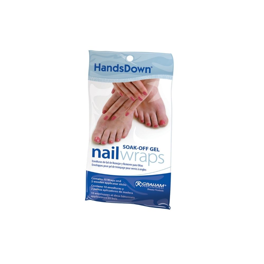 GRAHAM BEAUTY SOAK-OFF GEL NAIL WRAPS BOX10