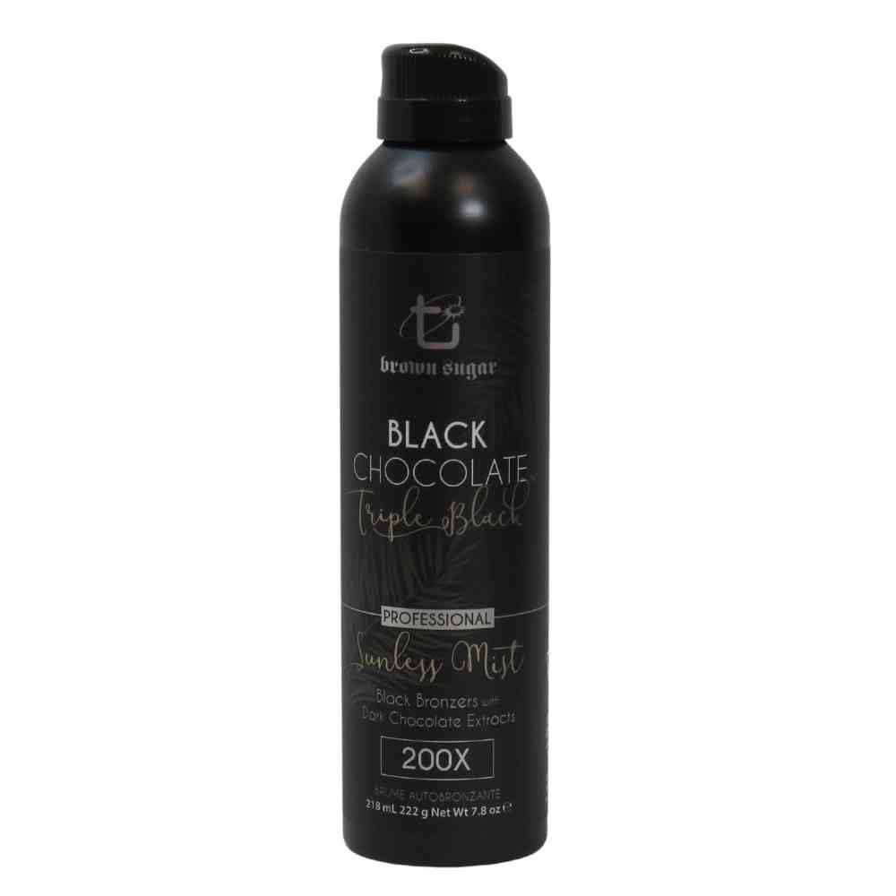 BROWN SUGAR SPRAY AUTOBRONZ BLACK TRIPLE CHOC 7.8O