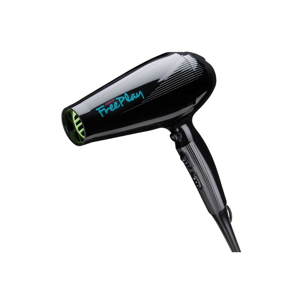 AVANTI FREEPLAY BLACK CERAMIC HAIRDRYER