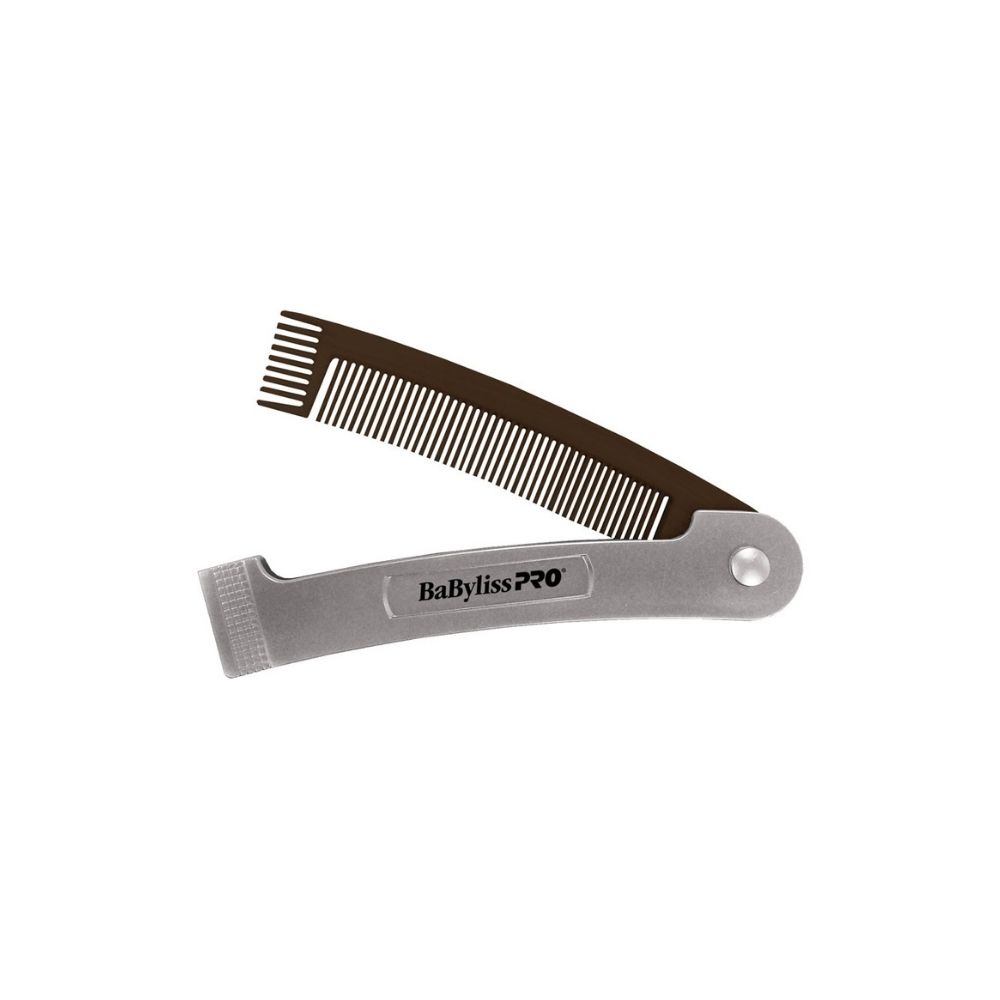 BABYLISSPRO 2-IN-1 COMB WITH FOLDING HANDLE 3,5''