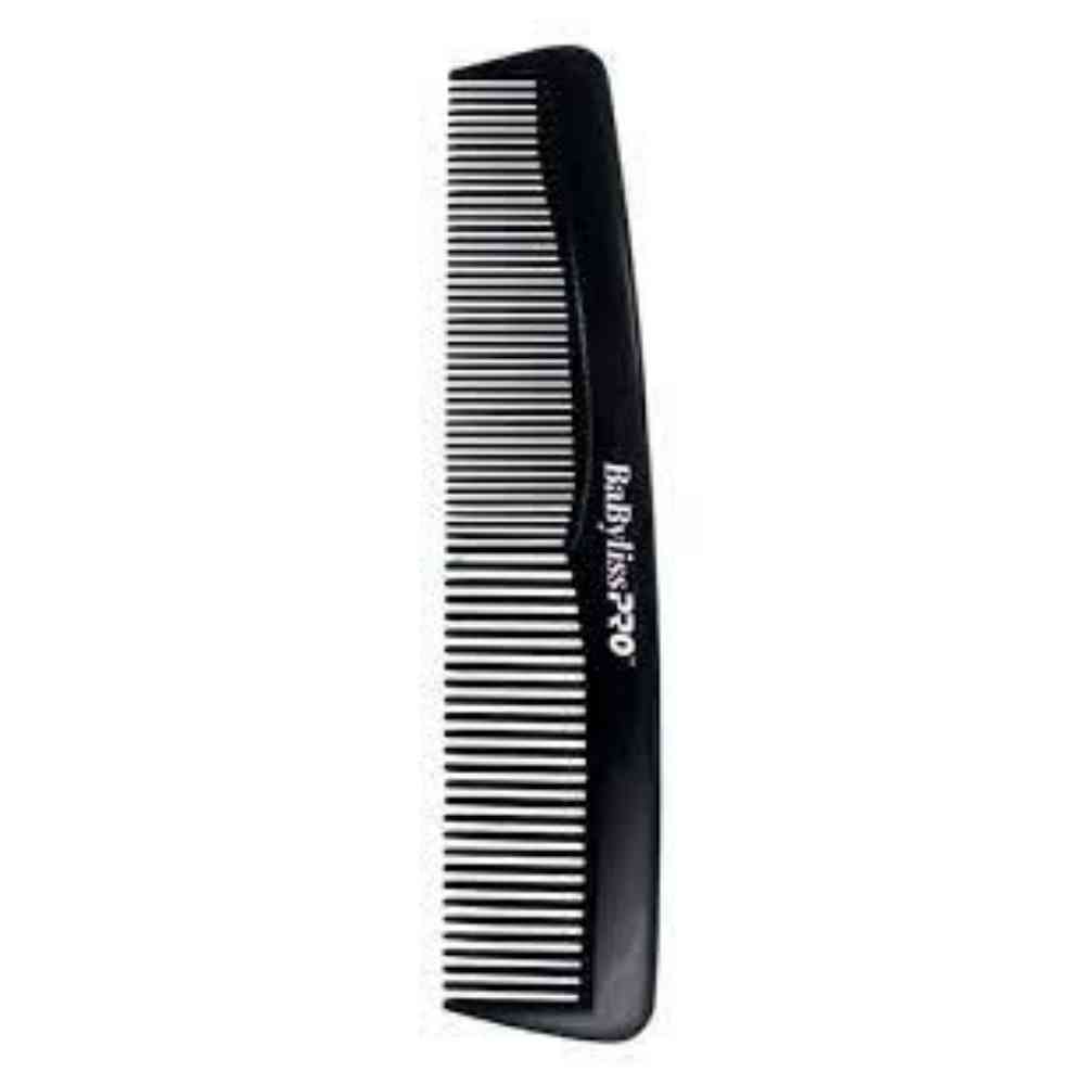 BABYLISSPRO BLACK POCKET COMB 5.25IN