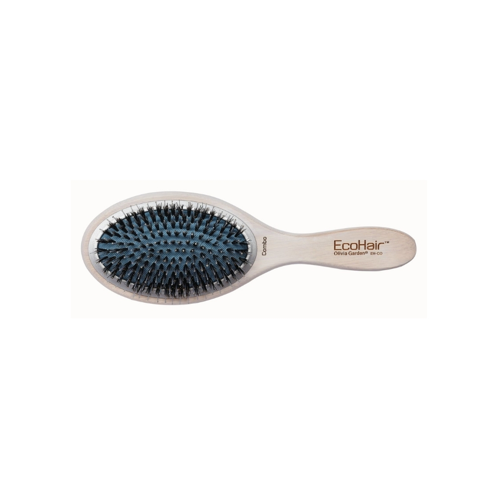 OLIVIA GARDEN ECOHAIR BAMBOO OVAL COMBO BRUSH