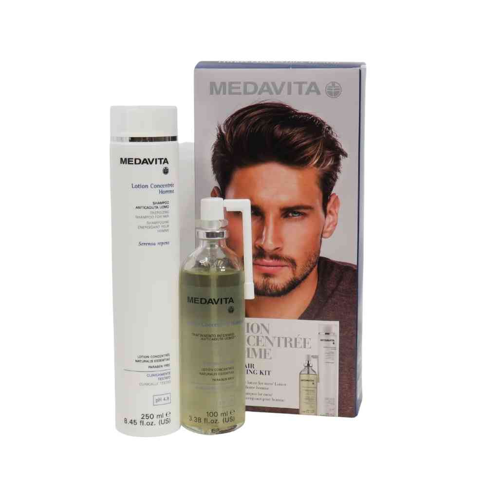 MEDAVITA MALE HAIR FORTIFING KIT SH250ML TREAT100M