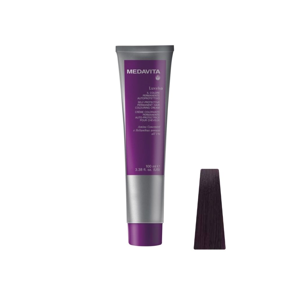 MEDAVITA LUXVIVA PERMANENT COLOUR 4.20 100ML