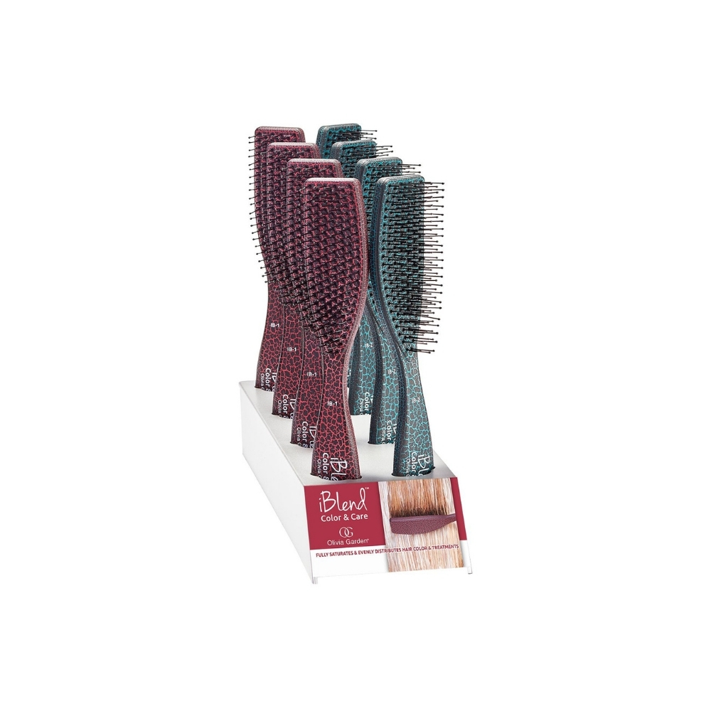 OLIVIA GARDEN IBLEND SET OF 8 BRUSHES