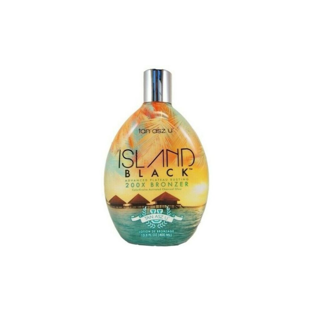 TAN ASZ U ISLAND BLACK LOTION 200X 13.5 OZ