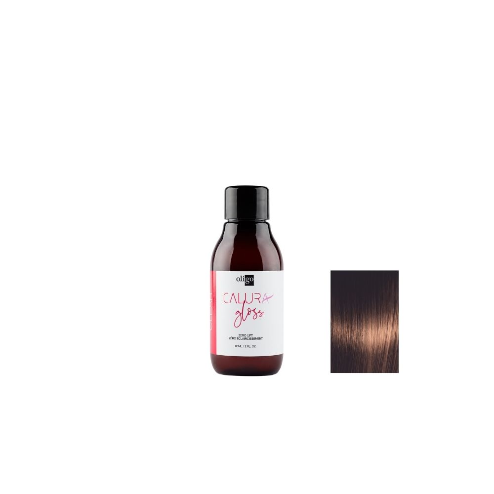 OLIGO CALURA GLOSS DEMI PERM LIQ NEUTRE BRUN 4 60ML