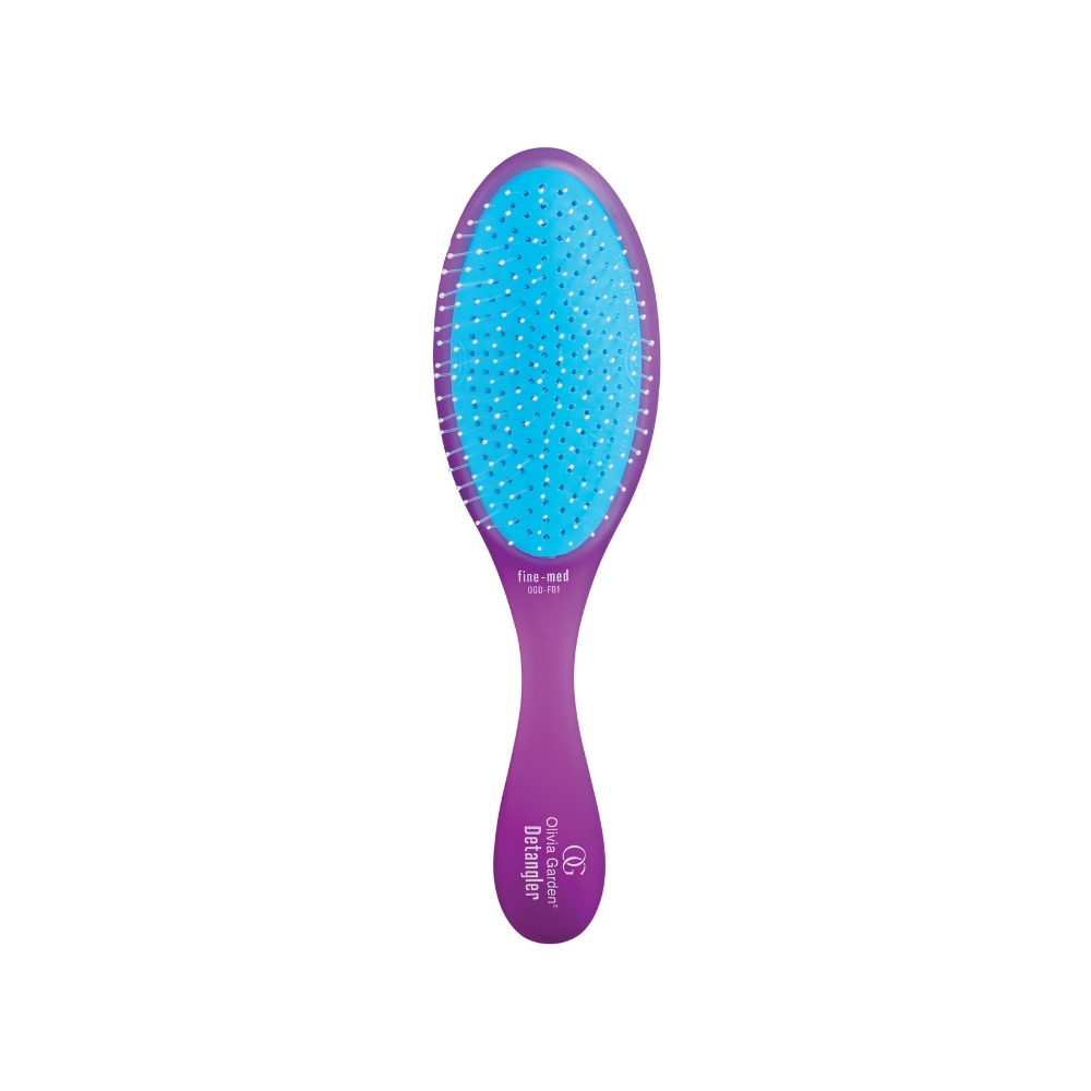 OLIVIA GARDEN OG BRUSH FINE DETANGLING BRUSH PURPL