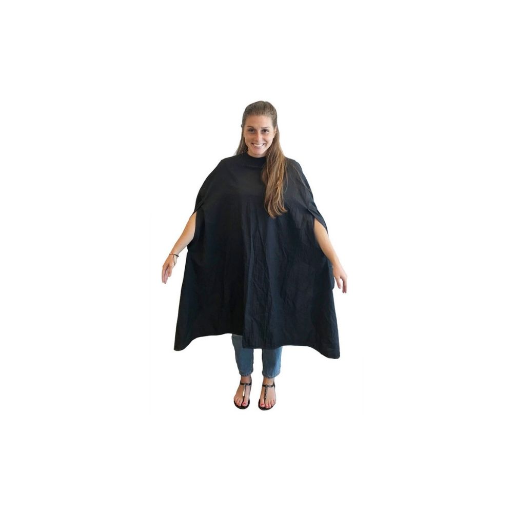 BABYLISSPRO CAPE A COUPE MAINS LIBRE NYLON NOIR