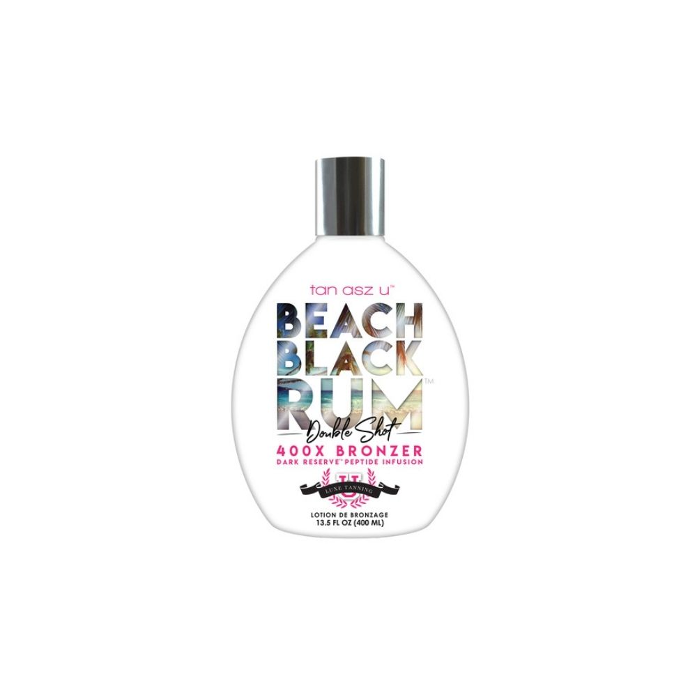 TAN ASZ U BEACH BLACK RUM LOTION 400X 13.5 OZ