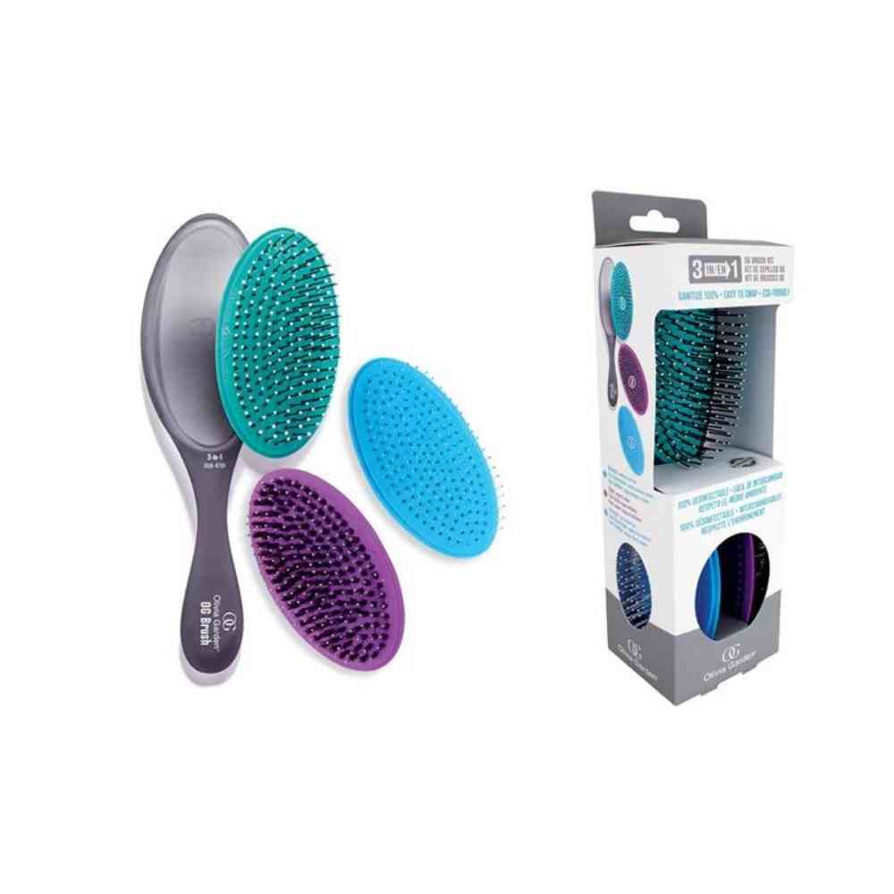 OLIVIA GARDEN BRUSHES 3 IN 1