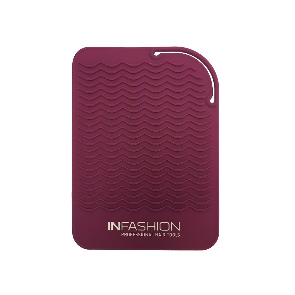 INFASHION PURPLE SILICONE TRAVEL MAT 6.5 X 9