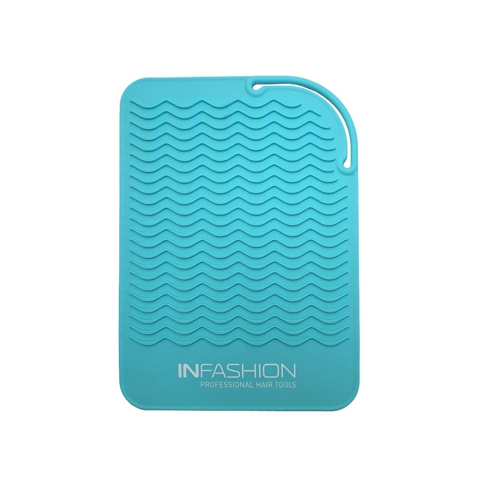 INFASHION TURQUOISE SILICONE TRAVEL MAT 6.5 X 9