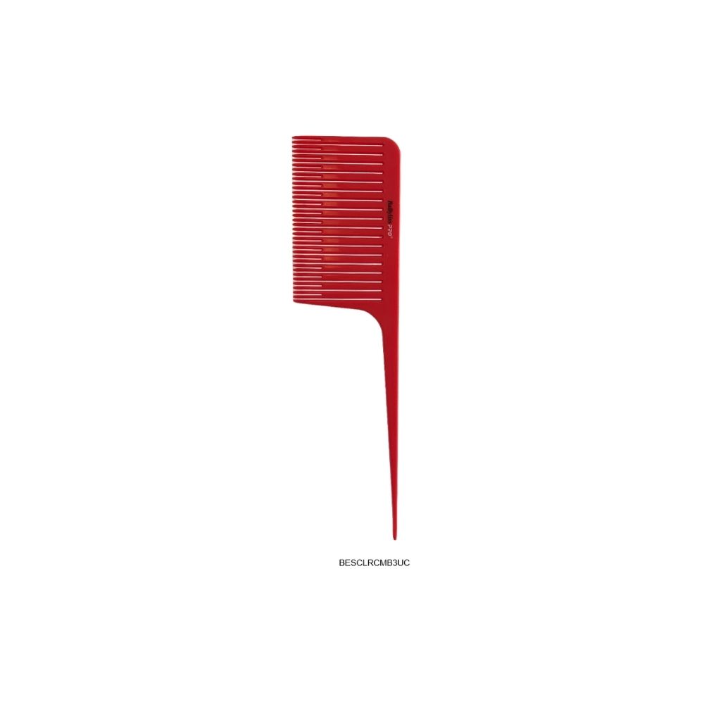 BABYLISSPRO COLORING COMB RED PINTAIL 8.5IN