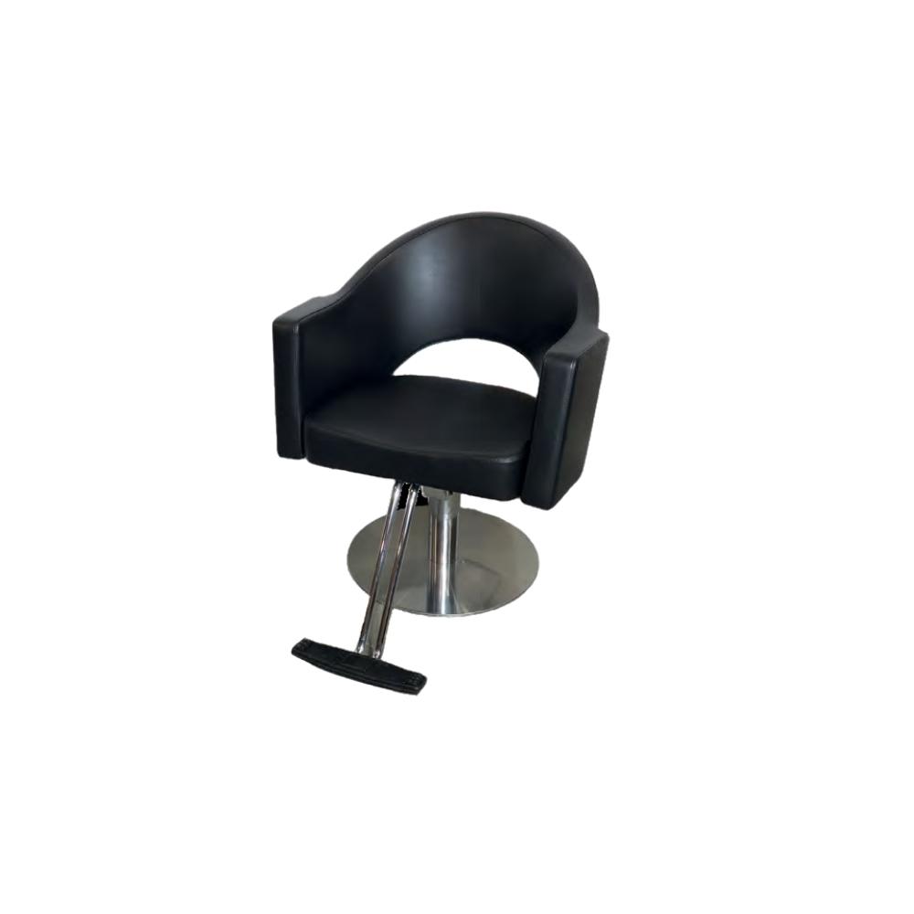 ANDREA CHAIR ROUND HYD BASE WITH T FOOTREST