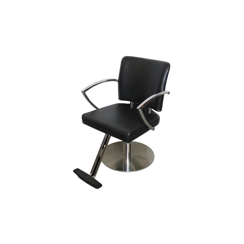 SARAH CHAIR ROUND HYD BASE WITH T FOOTREST